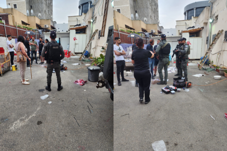 الشرطة تقتحم مقر الجبهة في الناصرة 